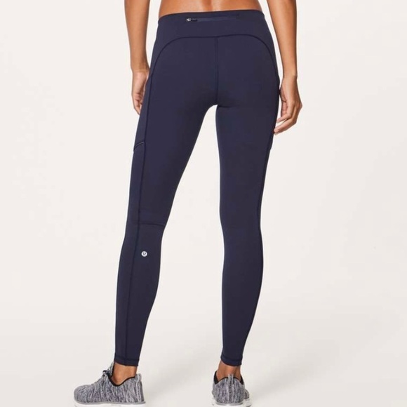 Lululemon Speed Up Tight Full-on Luxestream 28” Navy - Picture 2 of 12